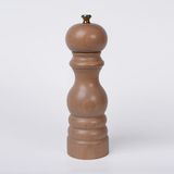 Glios Naturel Ahşap Tuz ve Karabiber El Değirmeni Öğütücü Grinder 18 Cm - Kahverengi