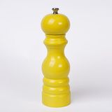 Glios Sarı Ahşap Tuz ve Karabiber El Değirmeni Öğütücü Grinder 18 Cm
