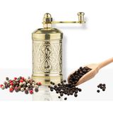 Glıos Sarı Zamak Karabiber El Değirmeni Öğütücü Grinder 8 cm - Standart