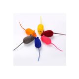 Glipet Fare Figürlü Renkli Kedi Oyuncağı 12.5 cm 3 Lü