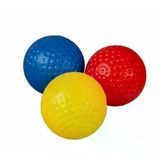 GLİPET Glipet Plastik Golf Topu Desenli Kedi Oyuncağı 4 ad 3.5 cm