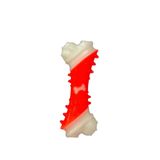 Glipet Kemik Desenli Dental Kaval Kemik Köpek Oyuncağı 11cm Turuncu