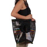 Glipet Omuz Askili Seffaf Kedi-Kopek Tasima Cantasi 41*39*14 Cm 6 Kg Black Rainbow