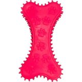 Glipet Plastik Kavak Kemik Dikenli Küçük Köpek Oyuncağı 10cm Pembe