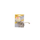 Glipet Yumuşak Fare Kedi Oyuncağı, 10 cm, Gri