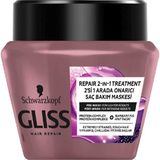 Gliss 300 ml Derin Onarıcı Serum Maske Canlılığını Yitirmiş Saçlar İçin Amino-Protein-Serum İçerir - 96