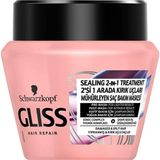 Gliss 300 ml Split Hair Miracle Maske İyonik Kompleks ve Üzüm Çekirdeği Yağı Özleriyle Onarıcı - 180