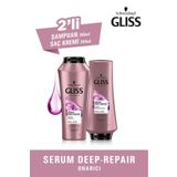Gliss 360 ml Serum Deep Repair Şampuan + 360 ml Saç Kremi
