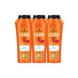Gliss 3x500 ml Sun Protect Güneşe Karşı Koruyucu Şampuan