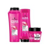 Gliss 500 ml Supreme Length Şampuan + 360 ml Saç Kremi + 300 ml Saç Maskesi