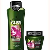 Gliss Bio-Tech Restore Güçlendirici Kadın Şampuanı + Saç Maskesi Seti