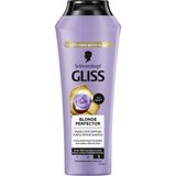 Gliss Blonde Perfector Onarıcı Mor Şampuan 250 ml Besleyici Etki ile Normal Saçlar İçin