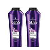Gliss Intense Therapy Yeniden Yapılandırıcı 2x360 ml Şampuan