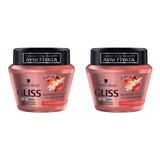 Gliss Magnificent Strength 2x300 ml Saç Maskesi