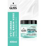 Gliss Nemlendirici Proteın + Kakao Yaği 4 Ü 1 Arada Saç Bakım Kremi 400 Ml