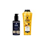 Gliss Night Elixir Gece Saç Bakım Serumu - Gliss Oil Nutritive 400 ml Şampuan