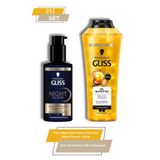 Gliss Night Elixir Onarıcı Gece Saç Bakım Serumu Oil Nutritive 400 ml Şampuan