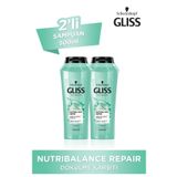 Gliss Nutribalance Repair 2x500 ml Dökülme Karşıtı Şampuan