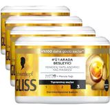 Gliss Nutritive Saç Maskesi 400ml (4 paketi)