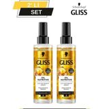 Gliss Oil Nutritive 2x200 ml Sıvı Saç Bakım Kremi