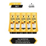 Gliss Oil Nutritive Saç Kremi 360ml x 5'li Set