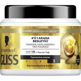 Gliss Sac Bakim Maskesi 400ML Nutritive 4 Adet