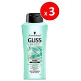 Gliss Schwarzkopf Gliss Şampuan 360 ml x 3 Adet