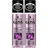 Gliss Serum Deep Repair 2x200 ml Sıvı Saç Kremi