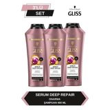 Gliss Serum Deep Repair 3x400 ml Onarıcı Şampuan