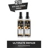 Gliss Sıvı Saç Kremi 200ml Ultimate Repair Güçlendirme Özelliği ile Kolay Tarama Sağlar