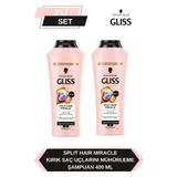 Gliss Split Hair Miracle 2x400 ml Şampuan