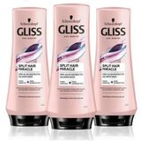 Gliss Split Hair Miracle 3x360 ml Saç Bakım Kremi
