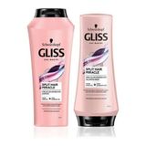 Gliss Split Hair Miracle 500 ml Şampuan+Split Hair Miracle 360 ml Saç Kremi Seti