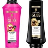 Gliss Supreme Length 400 ml Şampuan+Ultimate Repair 360 ml Saç Bakım Kremi