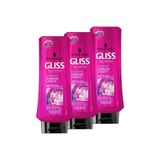 Gliss Supreme Length Saç Kremi, 360ml, 3 Adet Set