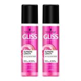 Gliss Supreme Length Sıvı Saç Kremi, 200 ml x 2, Biotin Kompleksi 86905727944329