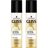 Gliss Ultimate Oil Elixir 2x200 ml Sıvı Saç Bakım Kremi