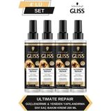 Gliss Ultimate Repair Güçlendirici 4x200 ml Sıvı Saç Kremi