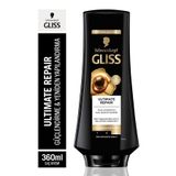 Gliss Ultimate Repair Keratin Derinlemesine Güçlendirici Saç Bakım Kremi 360 ml Yıpranmış Kuru Saçlar
