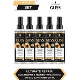 Gliss Ultimate Repair Sıvı Saç Kremi 200ml X 5'li Set set-hnkl-5122-6025