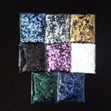 GLİTTER ALTIGEN SÜSLEME PULU NAİL ART MAKYAJ SİM SET 15 GRAM x 8 RENK 120 GRAM