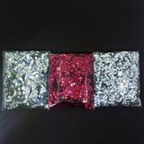 Glitter Epoksi Süsleme Pulu Hologramlı Nail Art Makyaj Altıgen Sim Set 20 Gram x 3 Model 60 gr - 60 gram - Renkli - PAKET