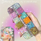Glitter Kremsi Far&saç Simi,yüz ve Vücut Simi