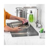Glitzi 3 Lü Power Inox Colors Çelik Bulaşık Süngeri - Ahşap