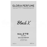 Gloaria Perfume Black x Erkek Parfümü EDP 55 ml