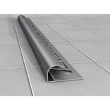 Global 10 MM ALM. SERAMİK DIŞ KÖŞE PROFİLİ MAT GRİ 2.7m Boy - Gri