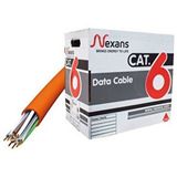 GLOBAL 15 Metre Nexans Cat 6 Utp 23awg Halogen Free Kablo Turuncu