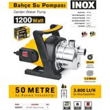 Global Bahçe Pompası 1200 Watt(Inox)