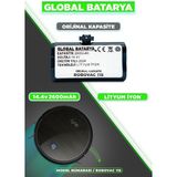 Global Batarya Anker Eufy Robovac 11S Akıllı Robot Süpürge Bataryası 14.4v 2600mAh Pil Li-ion (Orijinal kapasite)