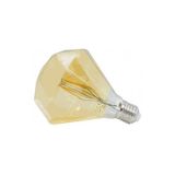 Global K2 KES612 6W 2700K E27 Elmas Led Flamanlı Rustik Ampul